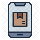 Package Tracking Mobile Delivery Icon