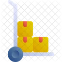 Trolley Package Box Icon