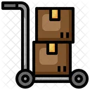 Package Trolley Trolley Package Icon