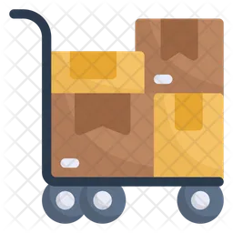 Package Trolley  Icon