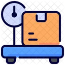 Weight Box Delivery Icon