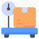 Weight Box Delivery Icon