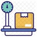 Package Weight Parcel Weight Platform Icon