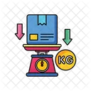 Package Weight  Icon