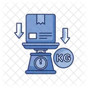Package Weight  Icon