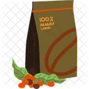 Packaged Coffee Powder Coffee Drink Icon