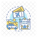 Packaged tours  Icon