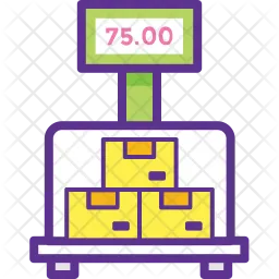 Packages Weighing  Icon