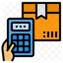 Calculator Packaging Delivery Icon