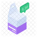Packaging Box Price Icon