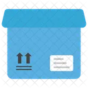 Cardboard Packaging Disposable Box Icon
