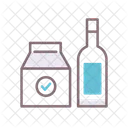 Packaging Bottle Packet Icon