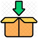 Packaging Parcel Cardboard Icon