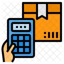 Calculator Packaging Delivery Icon