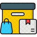 Packaging Box Cardboard Icon