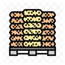 Packaging Wood Pellets Icon