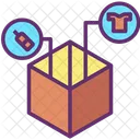Packed Items Delivery Item Courier Item Icon