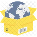 Packege Package Global Icon