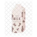 Packet milk  Icon