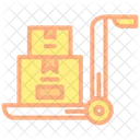 Packing Trolley Parcel Trolley Icon