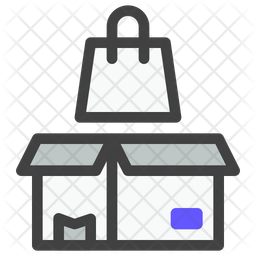 Packing Icon - Download in Dualtone Style