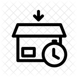 Packing Icon - Download in Line Style