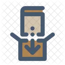 Packing Book Library Service Icon