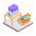 Packing Desk  Icon