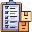 Packing List Checklist Report Icon