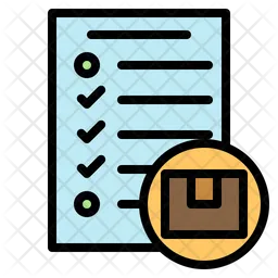 Packing List  Icon