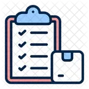 Checklist Packing Inventory Icon