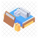 Packing Material Packing Boxes Packing Cartons Icon