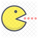 Pacman Arcade Retro Spiel Symbol