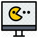 Pacman Game Monitor Icon
