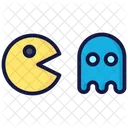 Pacman And Ghost Pacman Game Icon