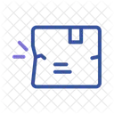 Pacote Danificado Caixa Pacote Icon