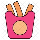 Pacote de batatas fritas  Icon