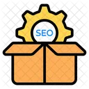 Pacote De SEO Servicos De SEO Otimizacao De Mecanismos De Pesquisa Ícone