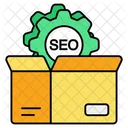 Pacote De SEO Otimizacao De Mecanismo De Pesquisa Servicos De SEO Ícone