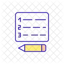 Bildung Test Studium Symbol