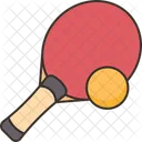 Paddle Ball Table Icon