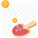 Paddle Ball Bounce Icon