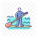 Paddle Sport Board Icon