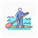 Paddle Sport Board Icon
