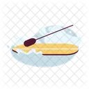 Paddle boarding lake  Icon