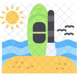 Paddle Surf  Icon