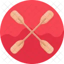Paddle Water Sports Canoeing Icon