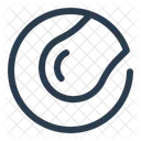 Padel Ball Padel Bounce Icon