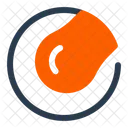 Padel Ball Padel Bounce Icon