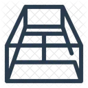 Padel Court Padel Net Icon